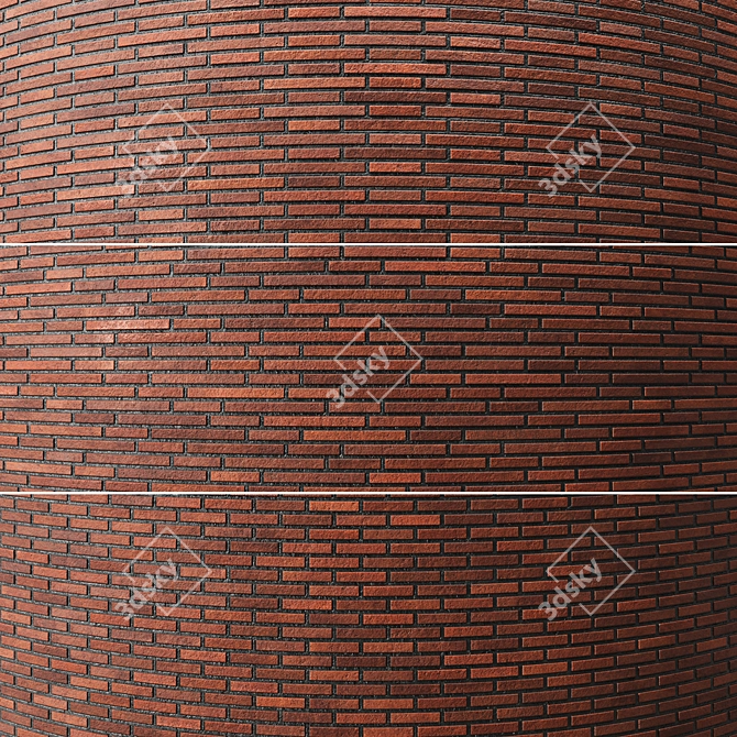 Seamless Brick Texture Pack 3D model image 4