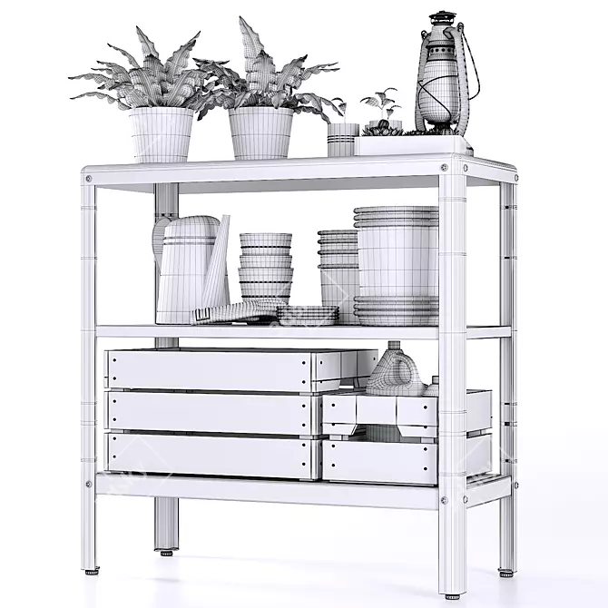 Flexible Storage Solution for Home 3D model image 5