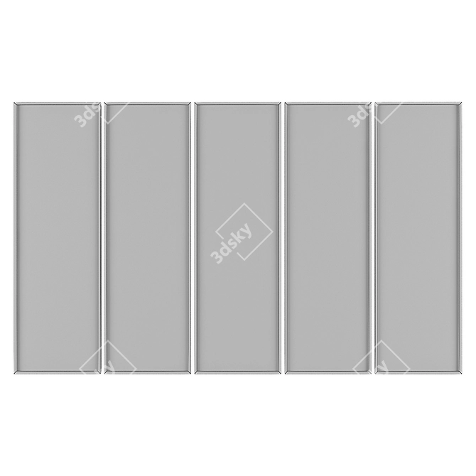 Modern Art Collection 3D model image 4