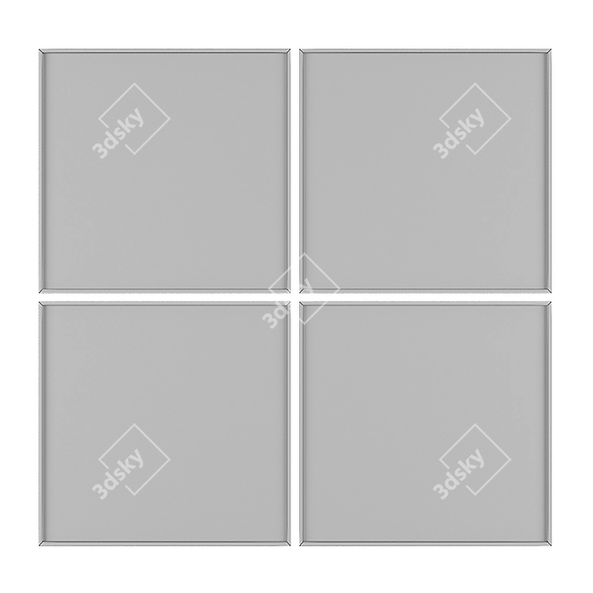 Modern Art Collection 3D model image 5