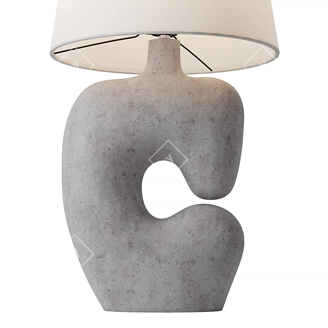 Sure, I will provide a unique title following the provided guidelines and based on the information you shared. 

Satin Terra Table Lamp 3D model image 2