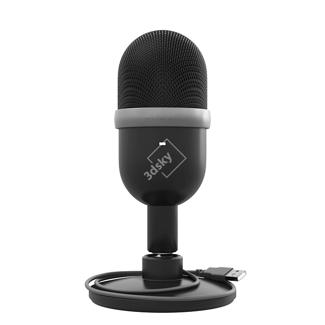 Razer Broadcast Microphone - Ready 3D model image 1