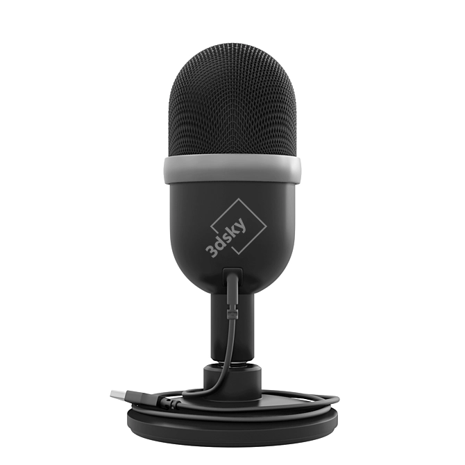 Razer Broadcast Microphone - Ready 3D model image 2