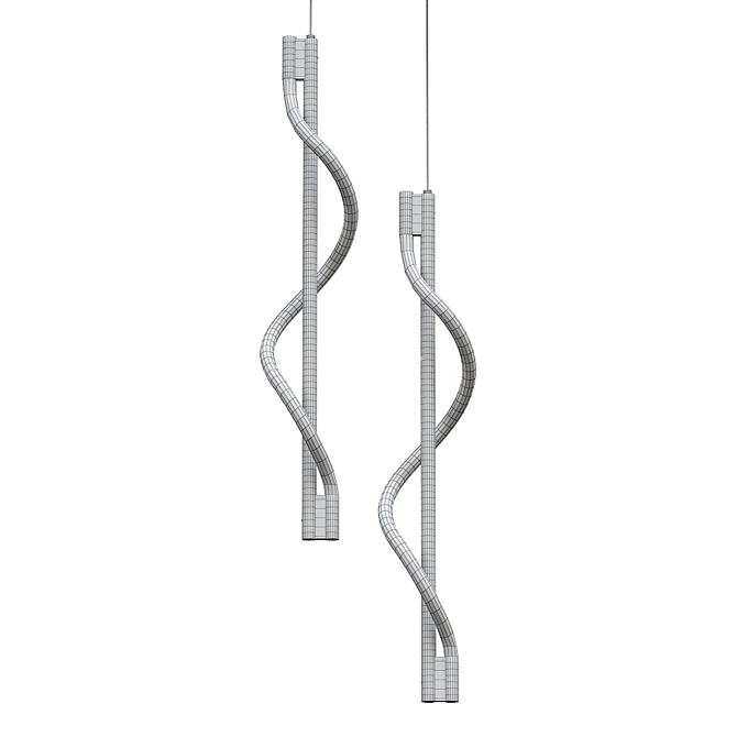 Chic Design Maurice Lamp 3D model image 2