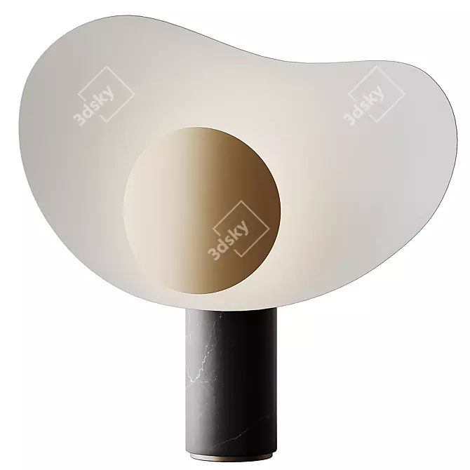 Celestial Glow Table Lamp 3D model image 1