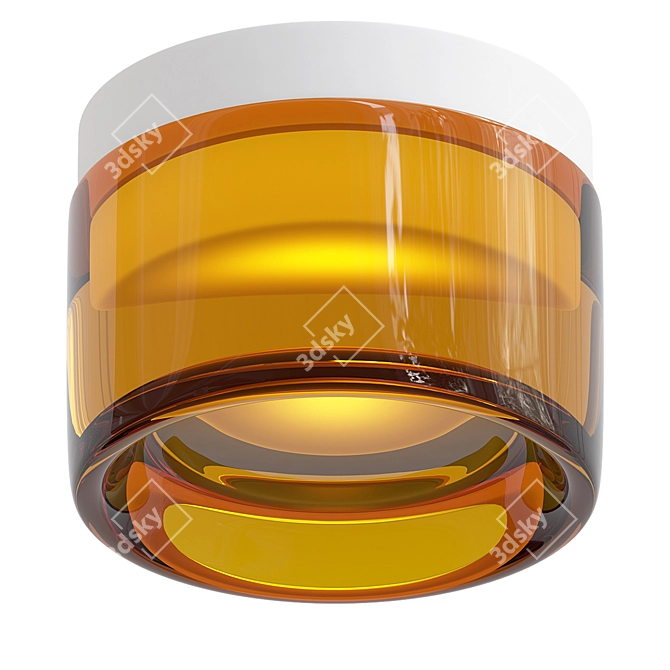 Elegant Dimple Wall Light 3D model image 1