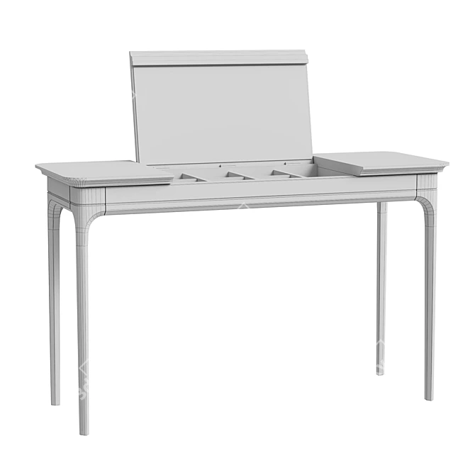 Primo Makeup Vanity Table 3D model image 2