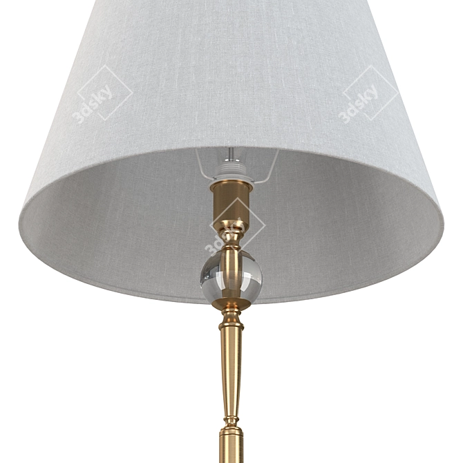 Modern Freya Rosemary Floor Lamp 3D model image 2