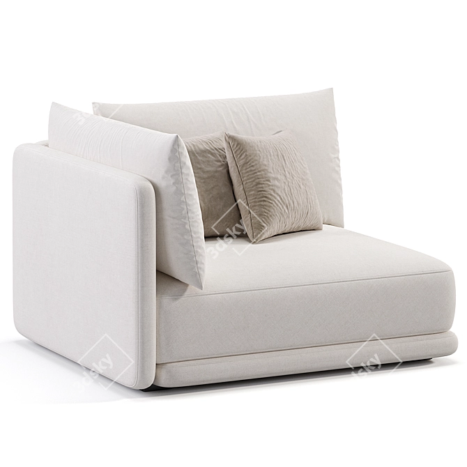 Modern Katarina Sofa Model 2015 3D model image 2