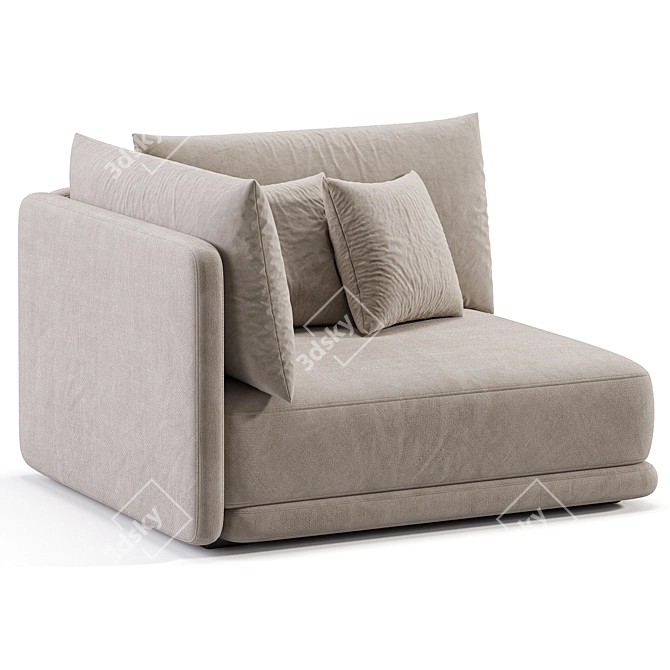 Modern Katarina Sofa Model 2015 3D model image 4