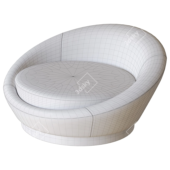 Elegant 3D model sofa Eichholtz 3D model image 4