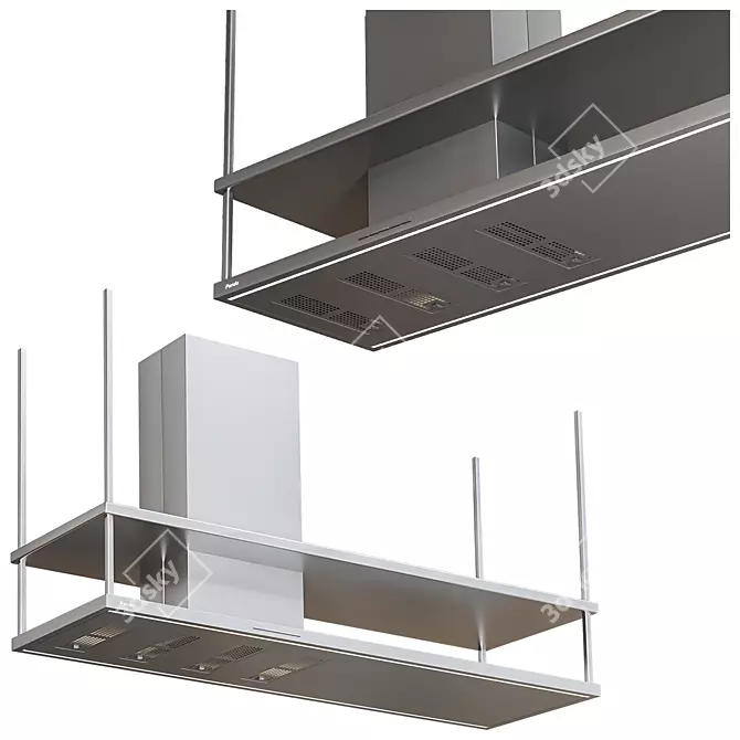 Modern Pando Appliance Set 3D model image 4