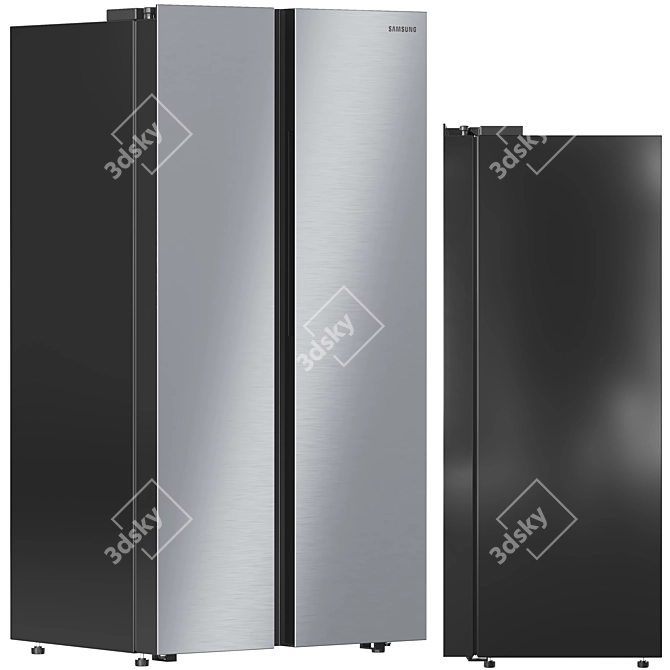  Samsung Refrigerator Collection 06 3D model image 5