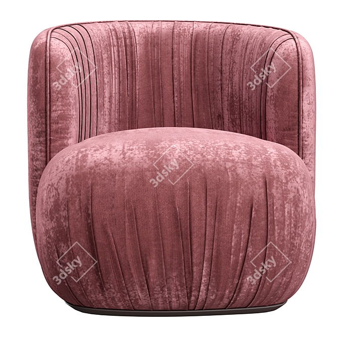 Customizable Crystal Armchair by Katerina Kladi 3D model image 2