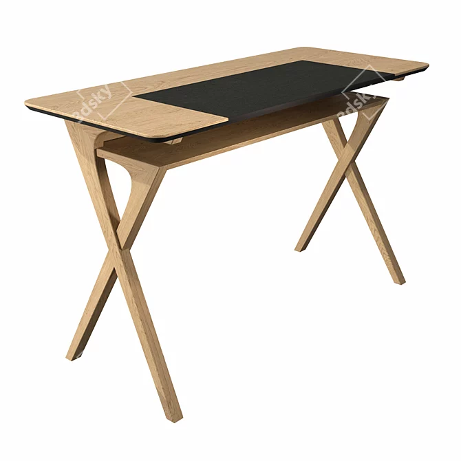  NEWTON by Tohma: Oak Writing Desk 3D model image 7