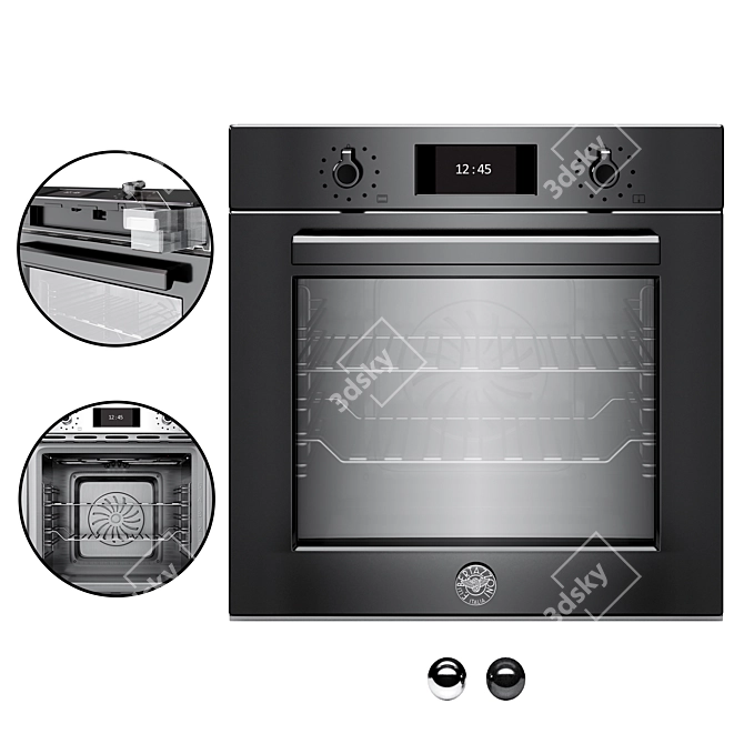 Bertazzoni Pro Series Oven, 60cm 3D model image 1