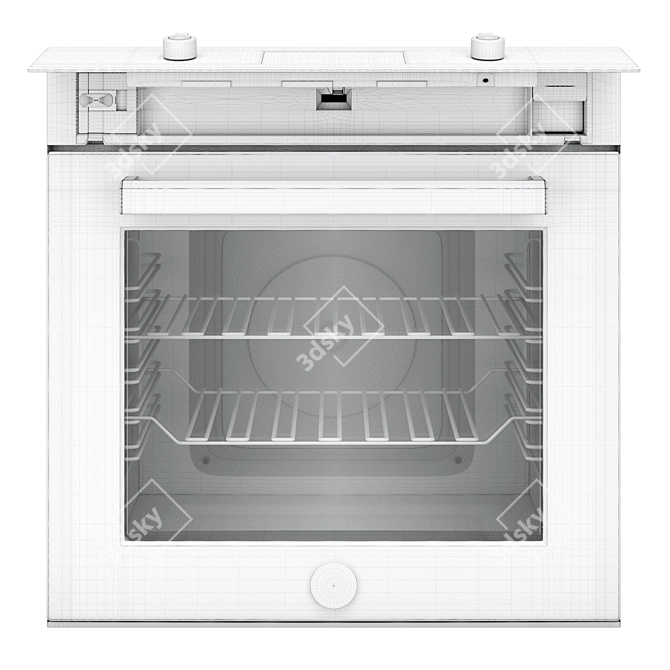 Bertazzoni Pro Series Oven, 60cm 3D model image 7