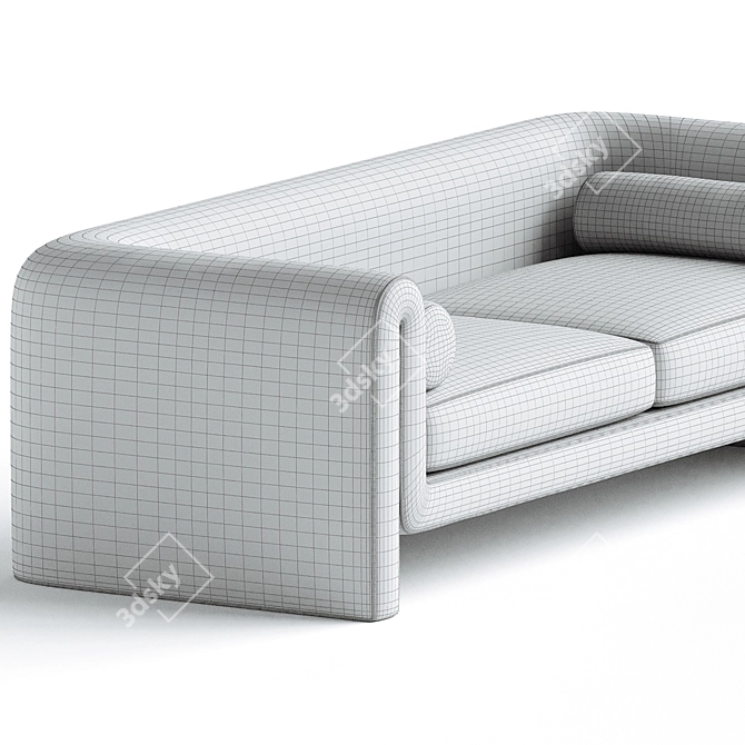 Modern Elegance JUDO SOFA 3D model image 3