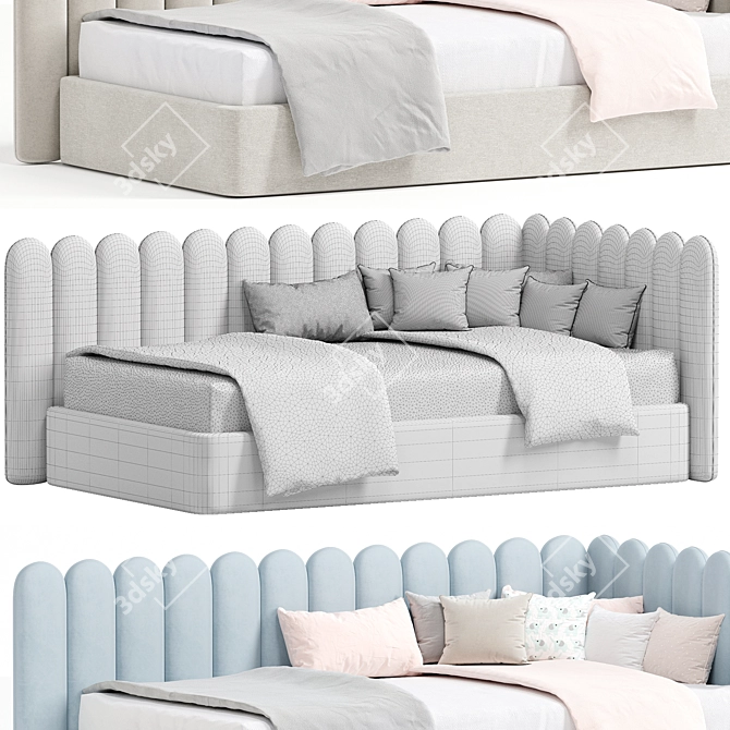 Lilu Kids Bed 2014 Design 3D model image 2