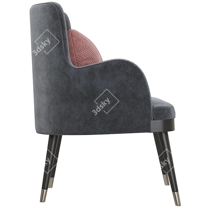 Elegant Kelly Mass LT Chair 3D model image 4