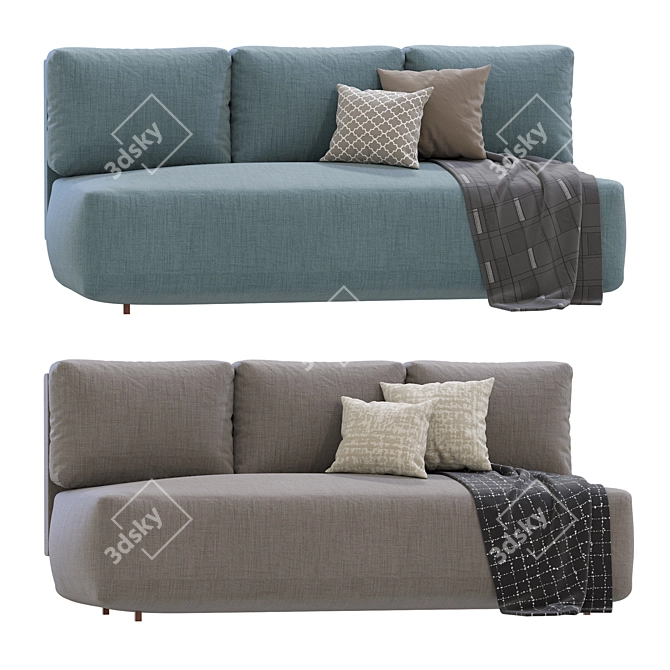 Modern Chic Sofa by inmyroom 3D model image 3