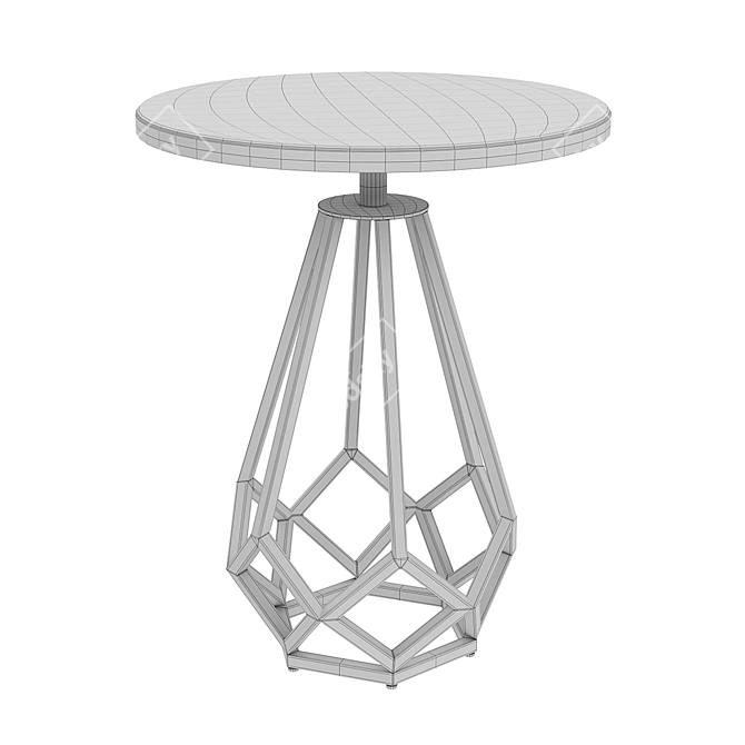 Garda Decor Coffee Table 3D model image 2