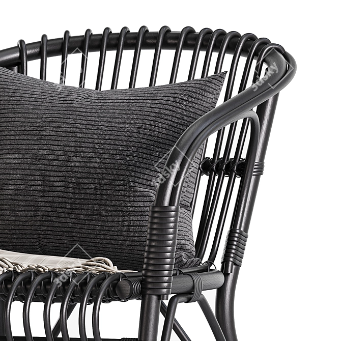 Modernist II Chair: Versatile Design 3D model image 4