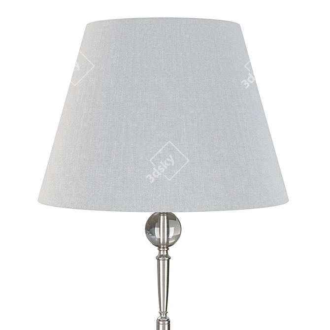 Elegant Rosemary Floor Lamp 3D model image 4