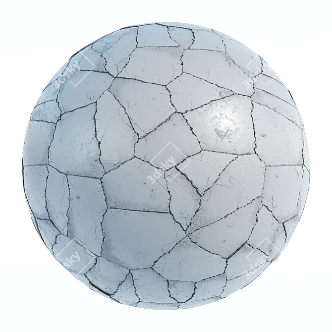 Arctic Ice Texture Pack 3D model image 6