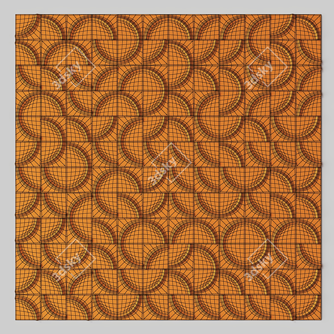 Geometric 3D Model Textures Kit 3D model image 7