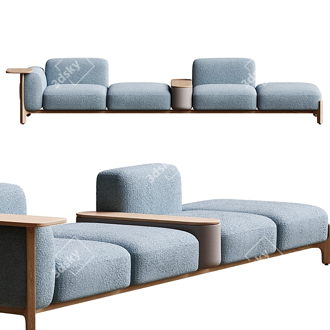 Modern Elegance, Timeless Comfort 3D model image 2