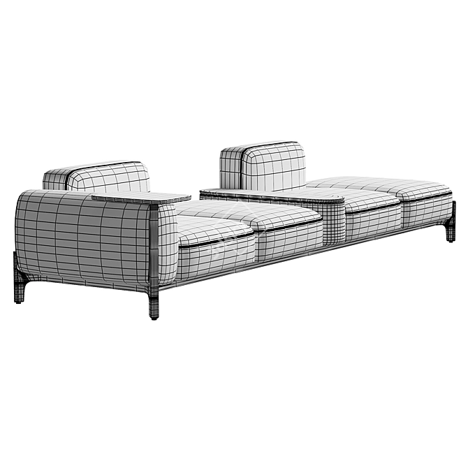 Modern Elegance, Timeless Comfort 3D model image 6