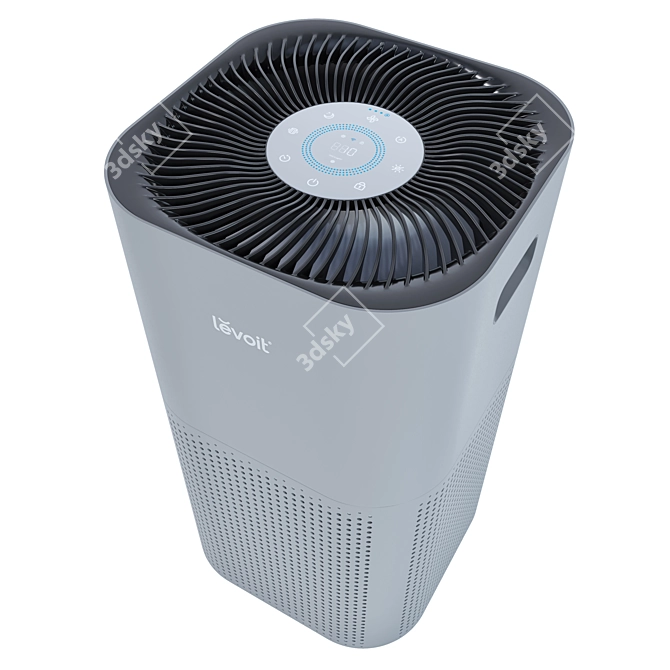 Levoit Core 600S Smart Purifier 3D model image 4