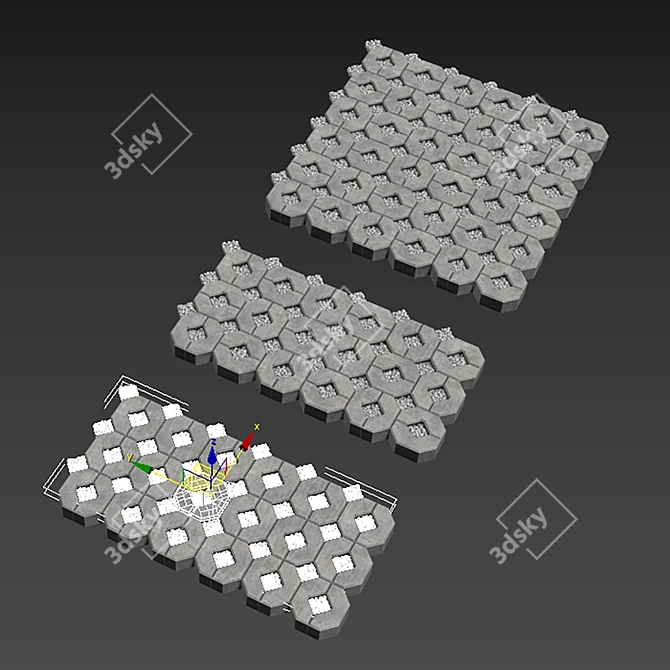 EcoParking n6 - 3D Model Geometry 3D model image 5