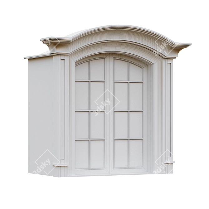 Attic Windows - Various Sizes 3D model image 5