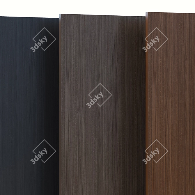 Enhanced Wood Veneer Texture - 6 Color 3D model image 4