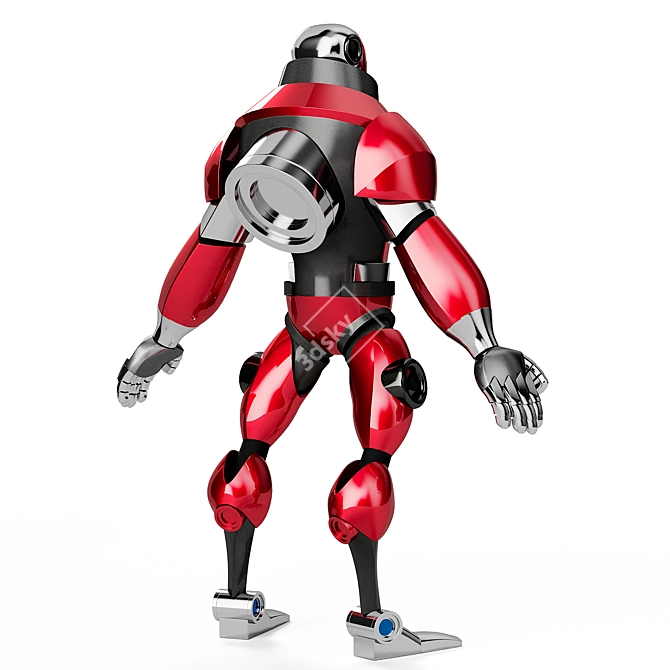 Modern Robot Model for Sale 3D model image 3