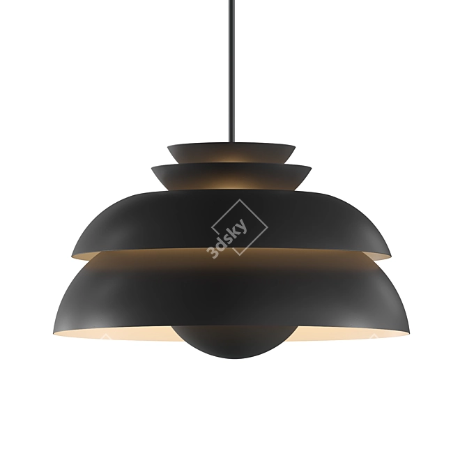 Adjustable Concert Light Fixture 3D model image 5