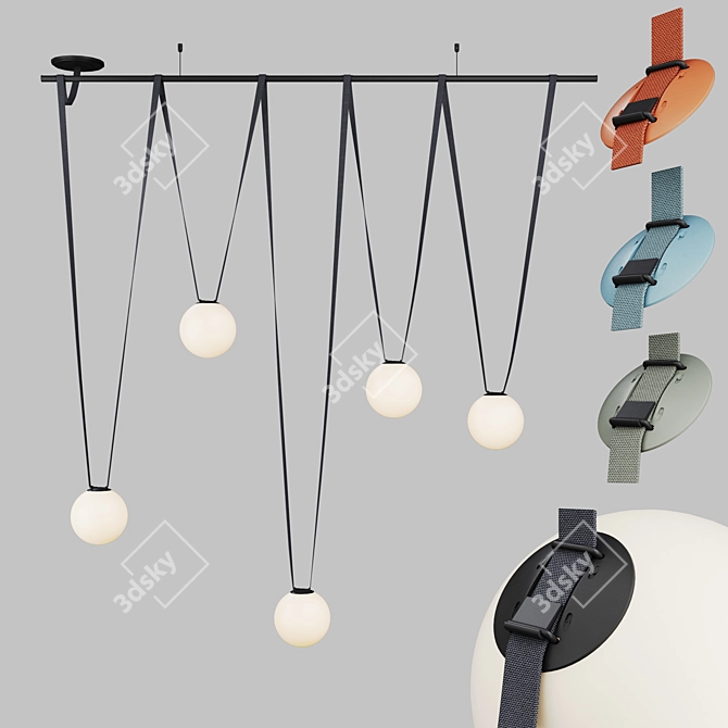 Versatile Vibia Lighting Toolkit 3D model image 1