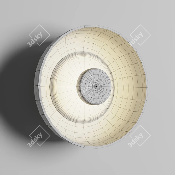 Arctic Glow Wall Luminaire 3D model image 3