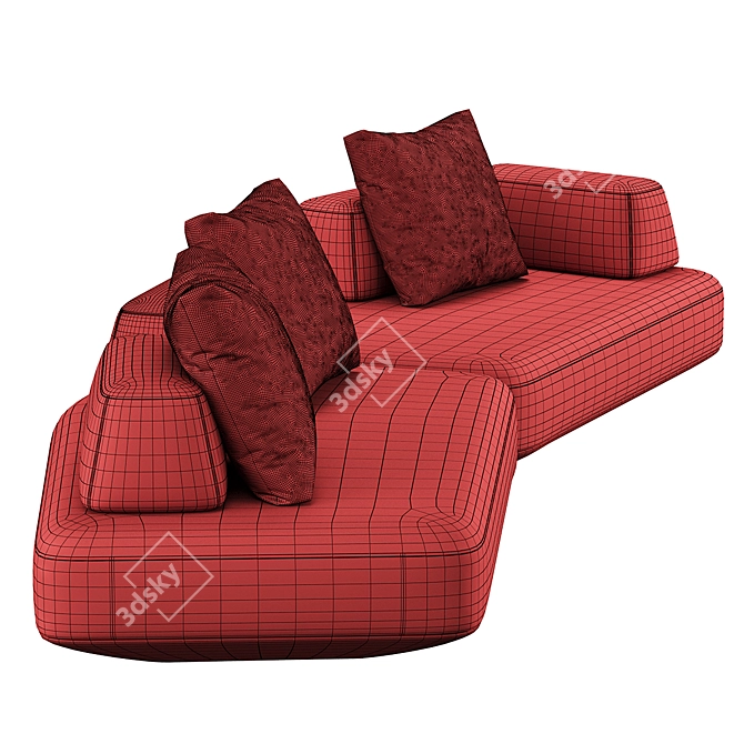  Joker Sofaclub Modular Sofa 3D model image 6