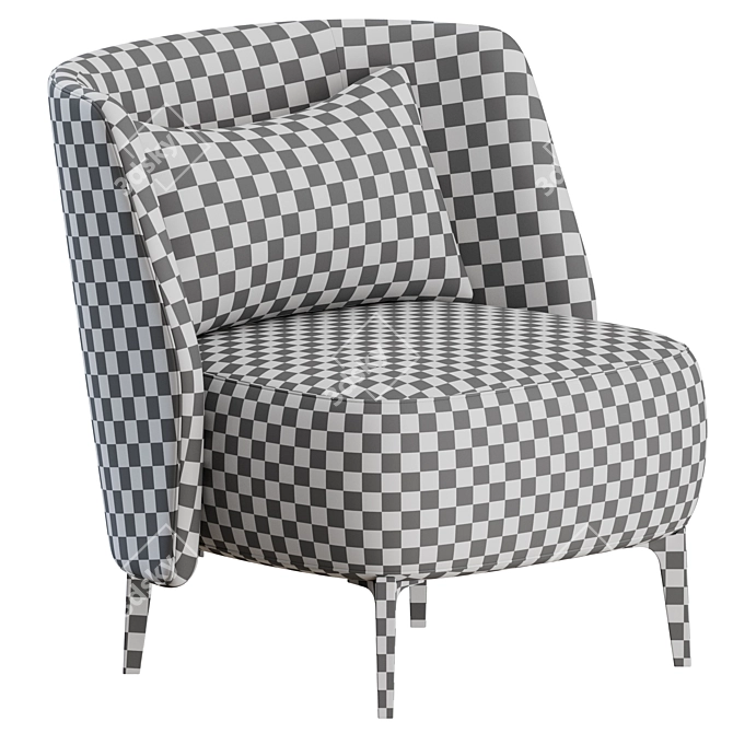 Poliform Sunday Armchair Set 3D model image 3