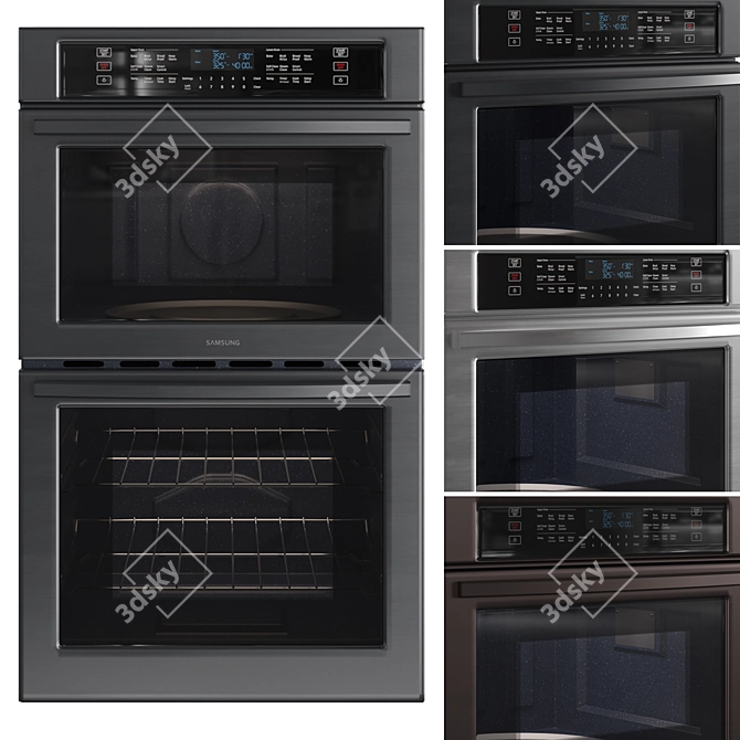 Samsung Kitchen Set in 3 Colors 3D model image 6