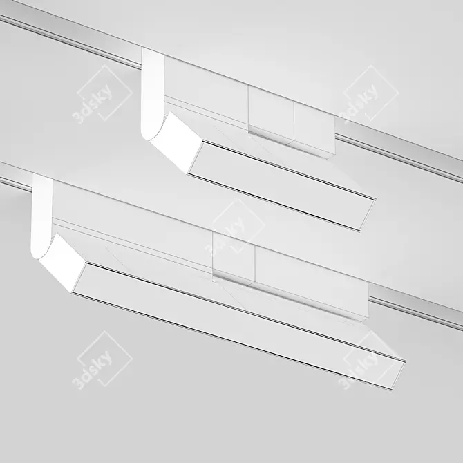 HOKASU OneLine LF Z Tracklight 3D model image 3