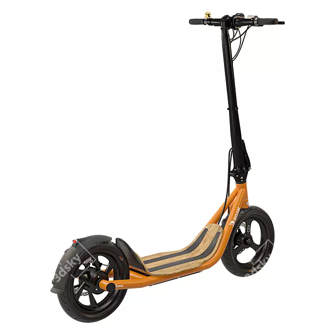 Urban Commuter E-Scooter: Stylish & Versatile 3D model image 3