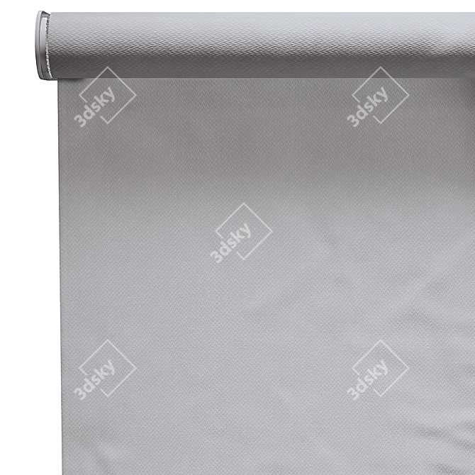 Adjustable Height Roller Shades 3D model image 3