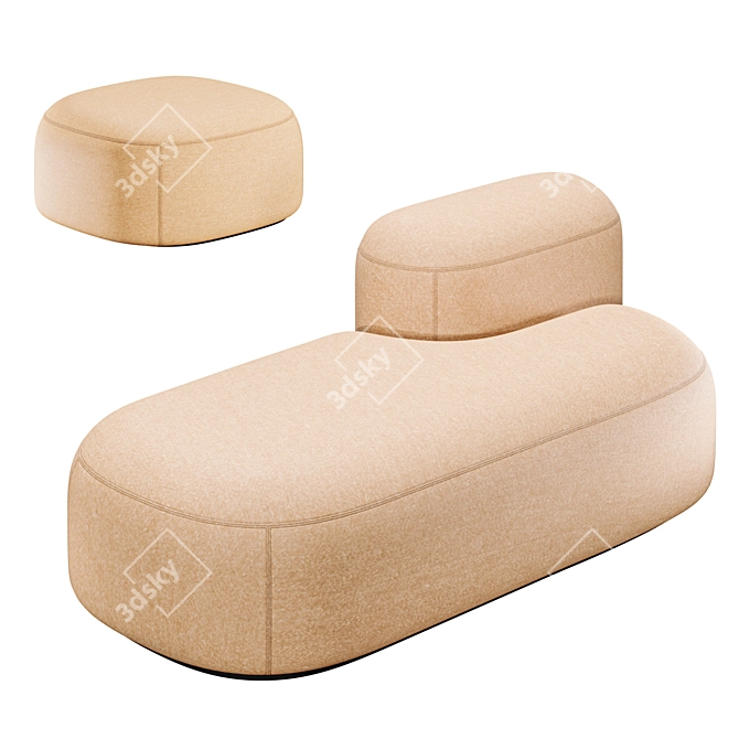 Smooth Mochi Texture Model 3D model image 4