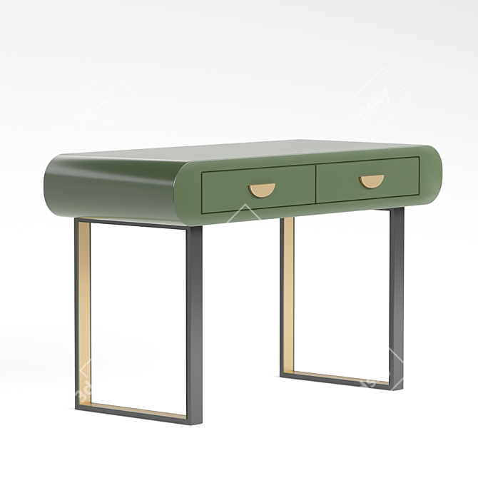 Custom Vanity Table 3D model image 2