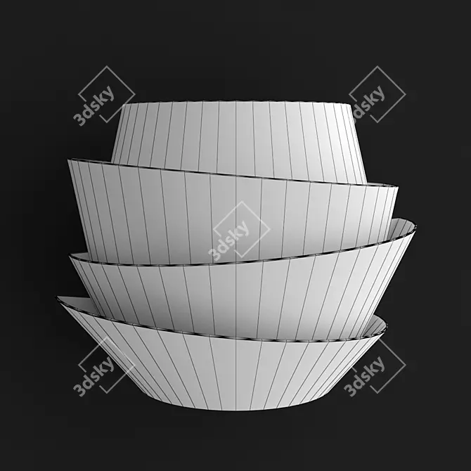 Gwyn Wall Light - 25cm 3D model image 2