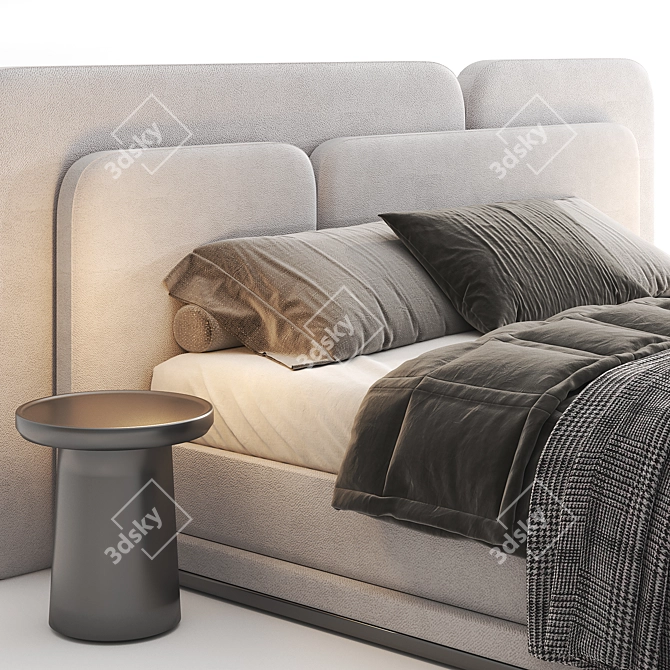 Hadrian Bed 3dsMax Vray Corona 3D model image 6